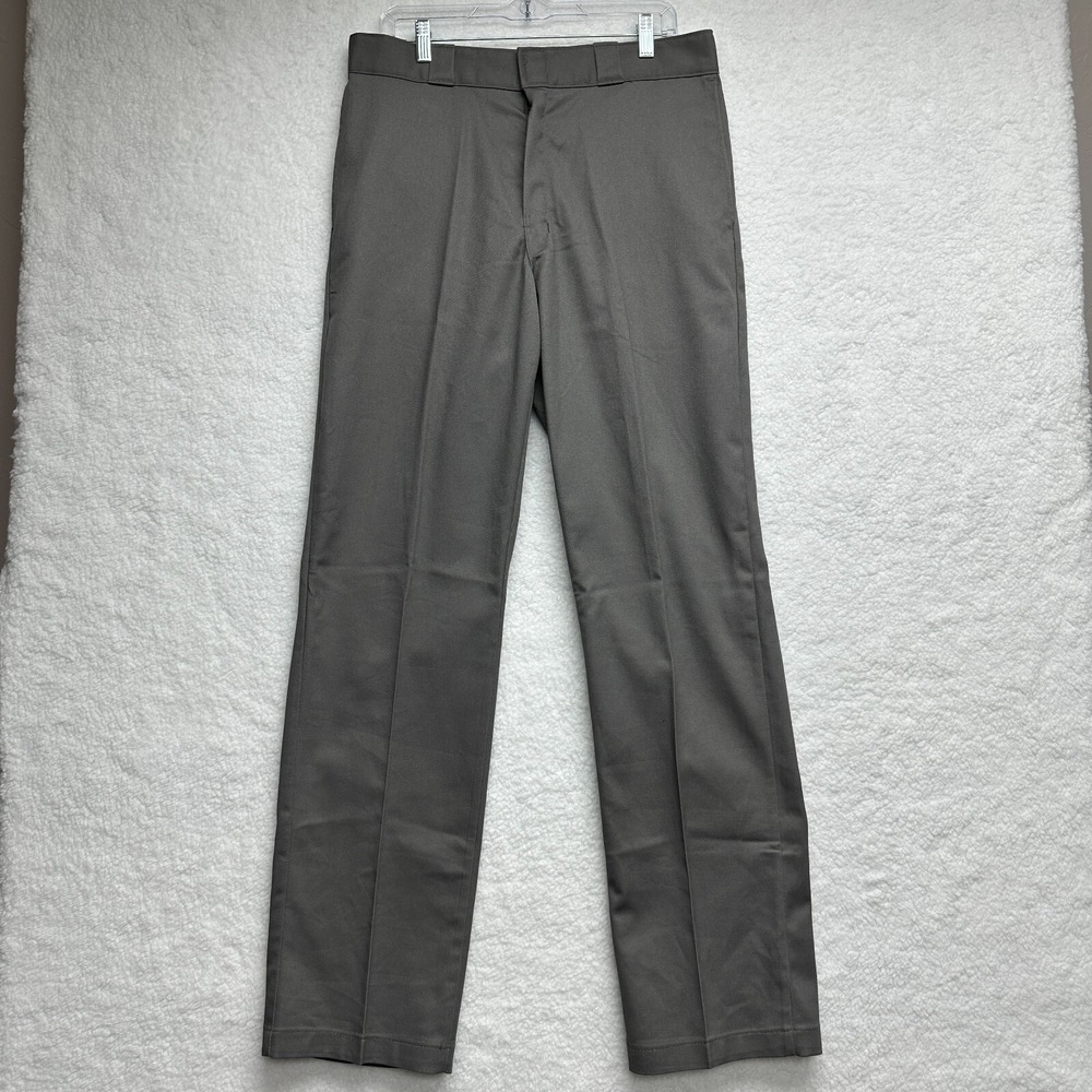 Dickies 874 FLEX Work Pants Mens 34x34‎ Original Fit Gray Straight Leg NWT